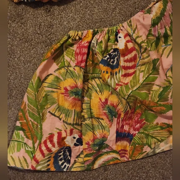 FARM Rio Tropical Parrot One-Shoulder Mini Dress - Picture 5 of 14